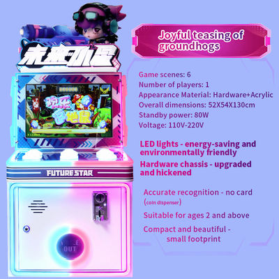 The Latest Model Of Button Games For Children'S Coin Operated Game Machines Sells Well In Multiple Game Scenes