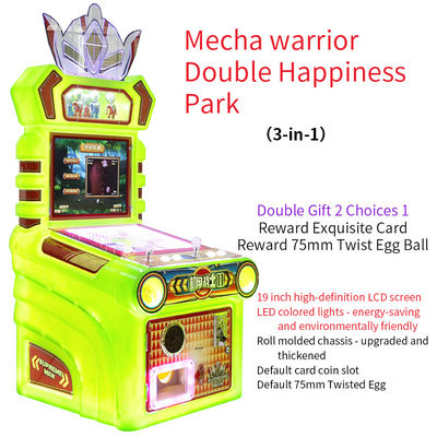 صفحه نمایش با وضوح بالا کنسول بازی های ویدیویی بازی های آرکیدی بازی دو نفره Happy Park Game Machine